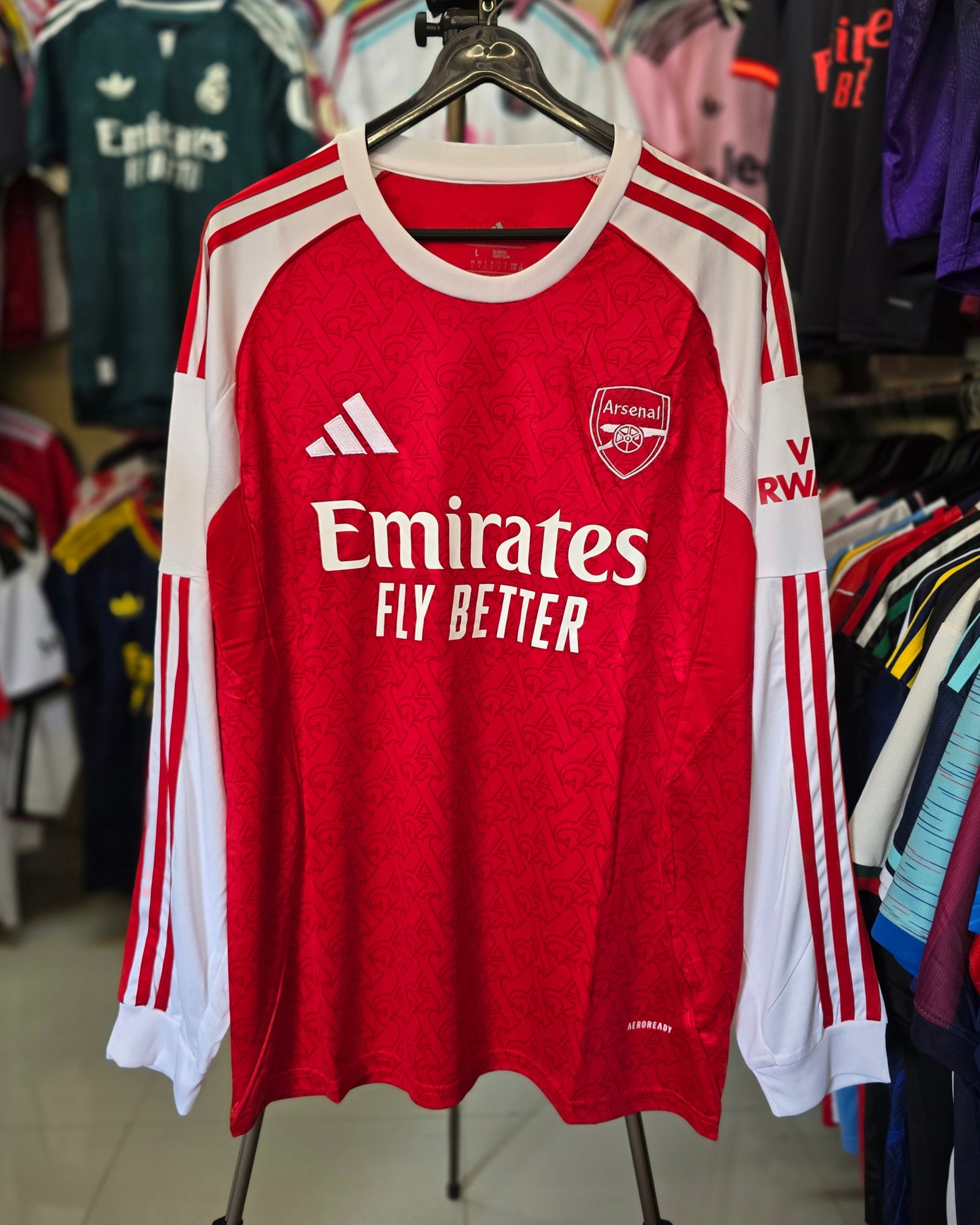 ARSENAL HOME FULL SLEEVE JERSEY 2025-26