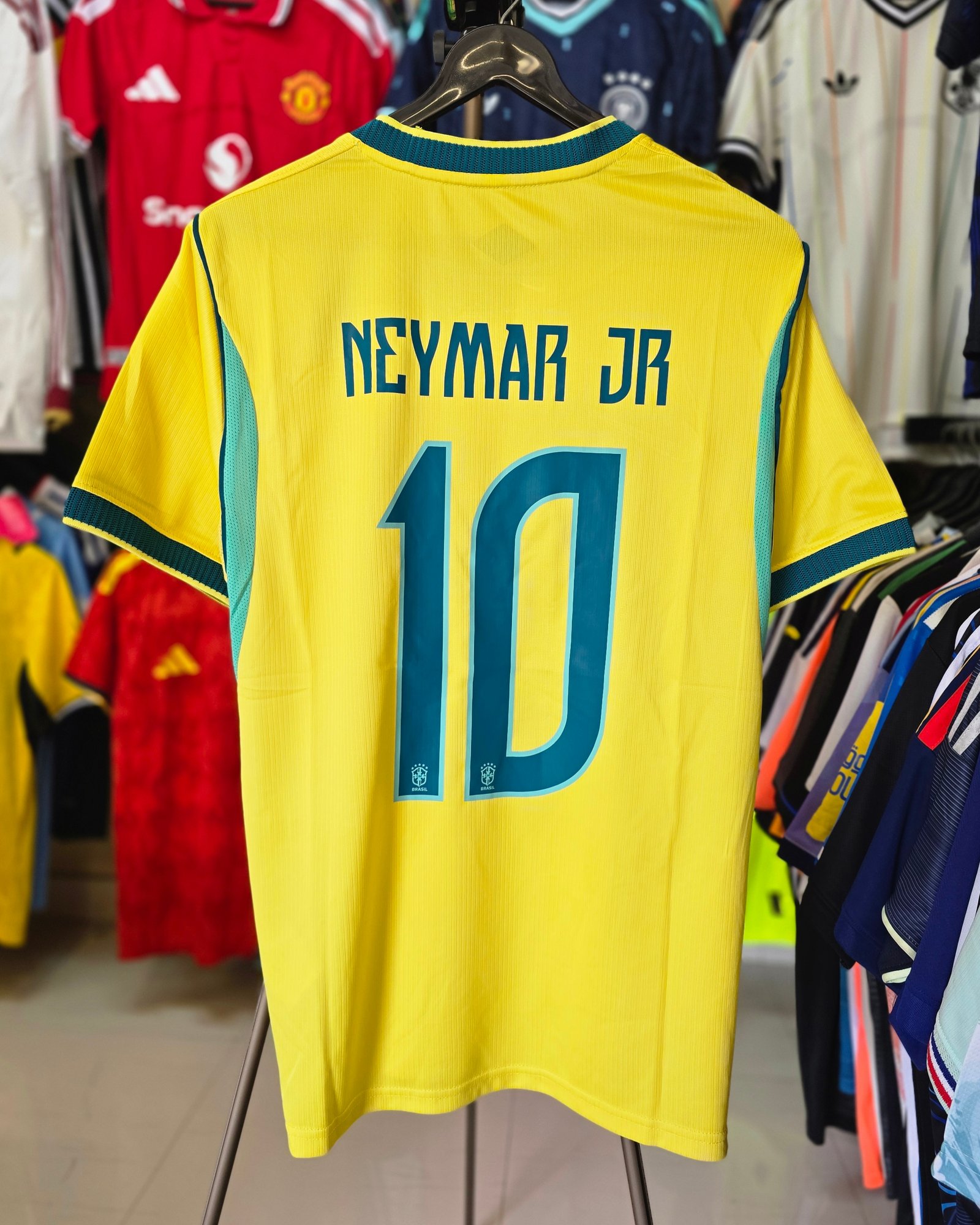 BRASIL HOME JERSEY 2026 WITH NEYMAR JR 10