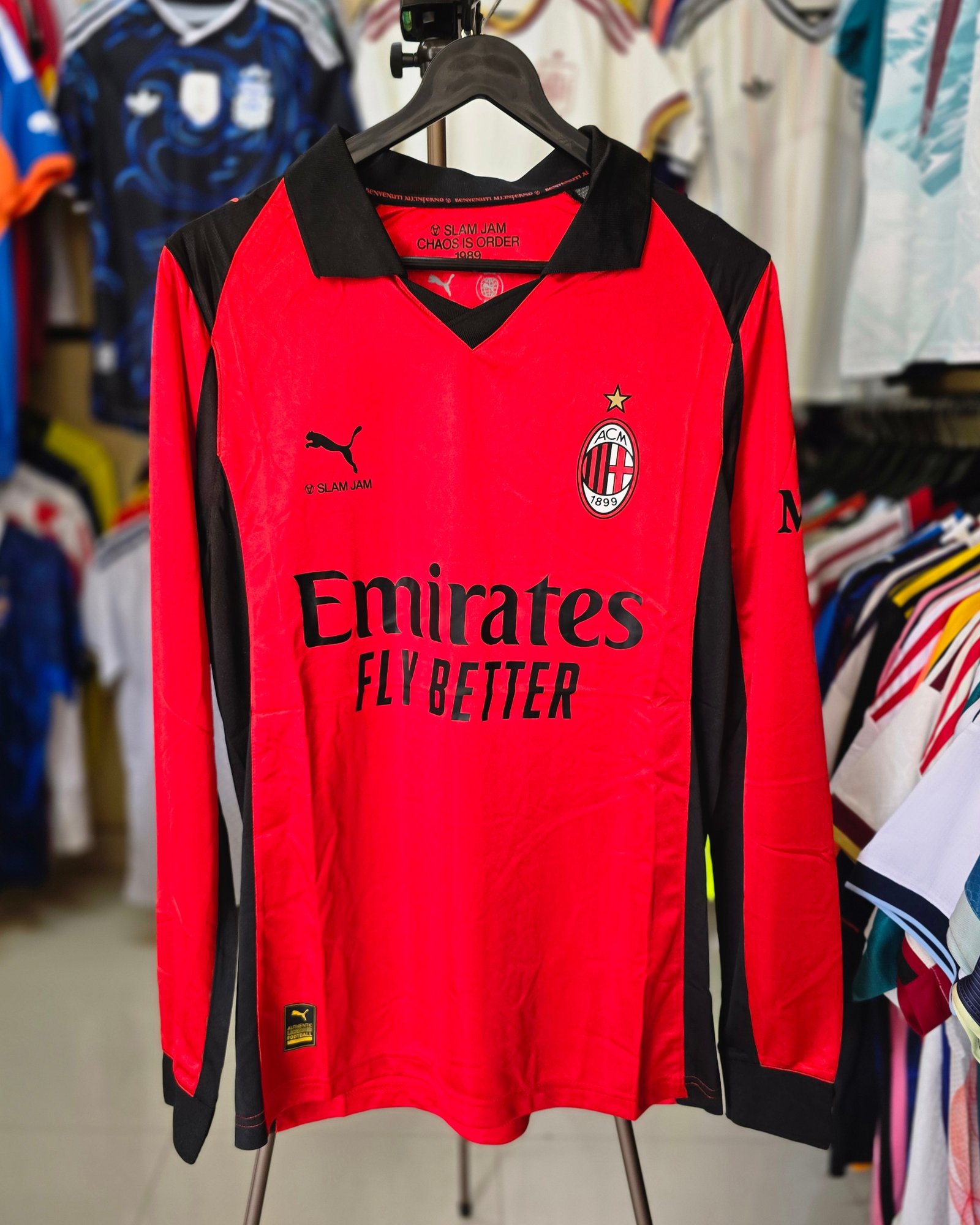 AC MILAN 4TH FULL SLEEVE JERSEY 2025-26