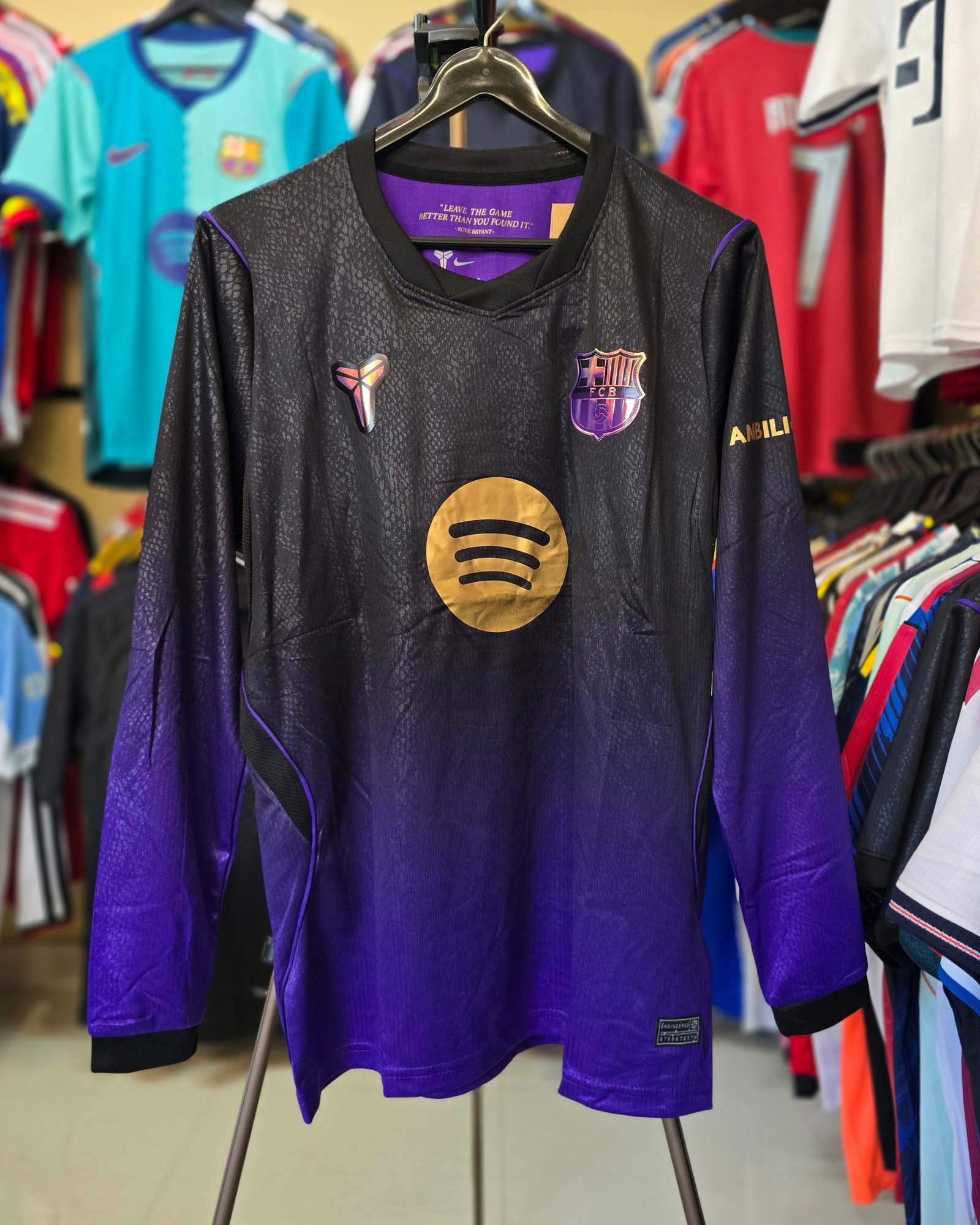FC BARCELONA AWAY FULL SLEEVE JERSEY 2026-27