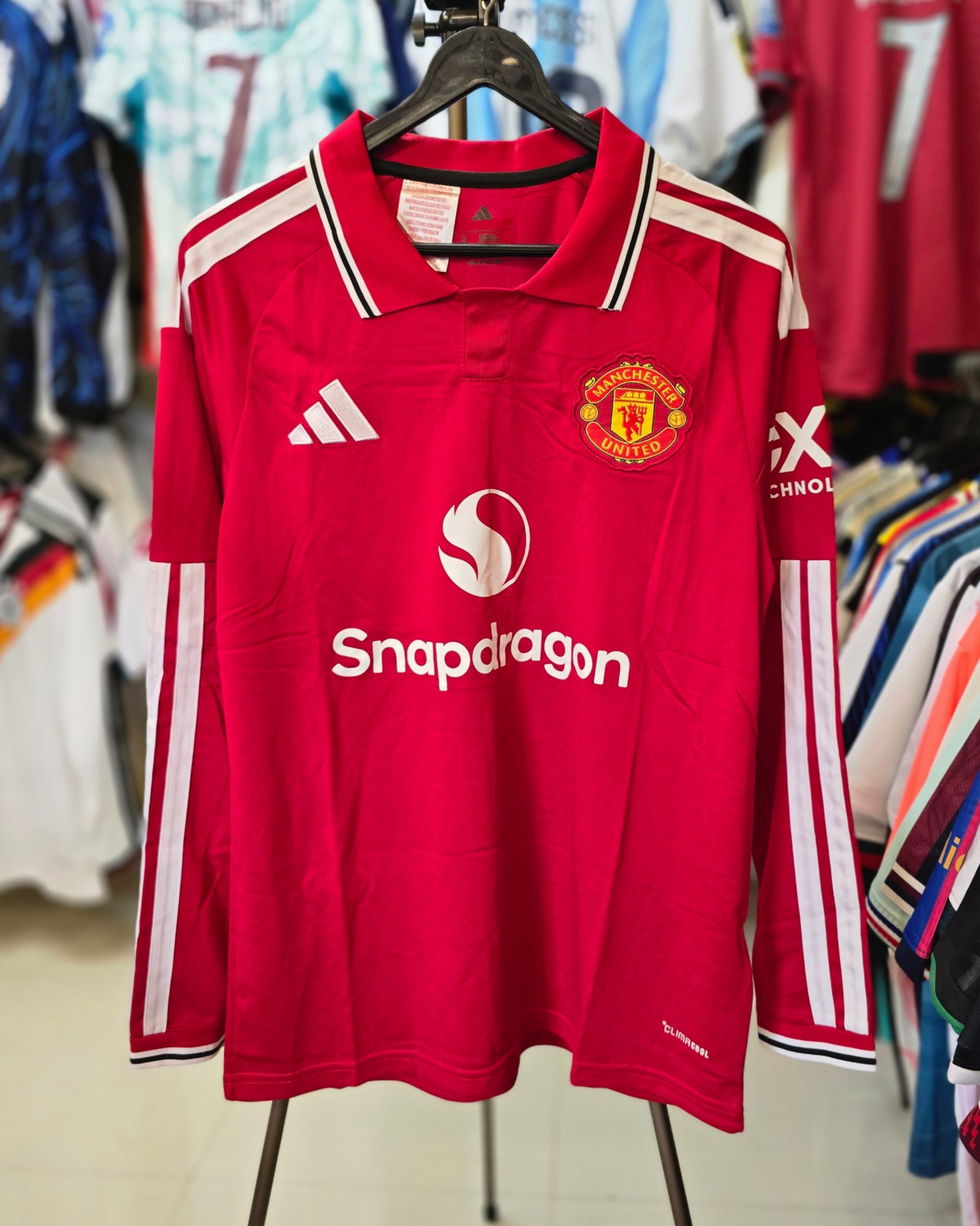 MANCHESTER UNITED HOME FULL SLEEVE JERSEY 26-27