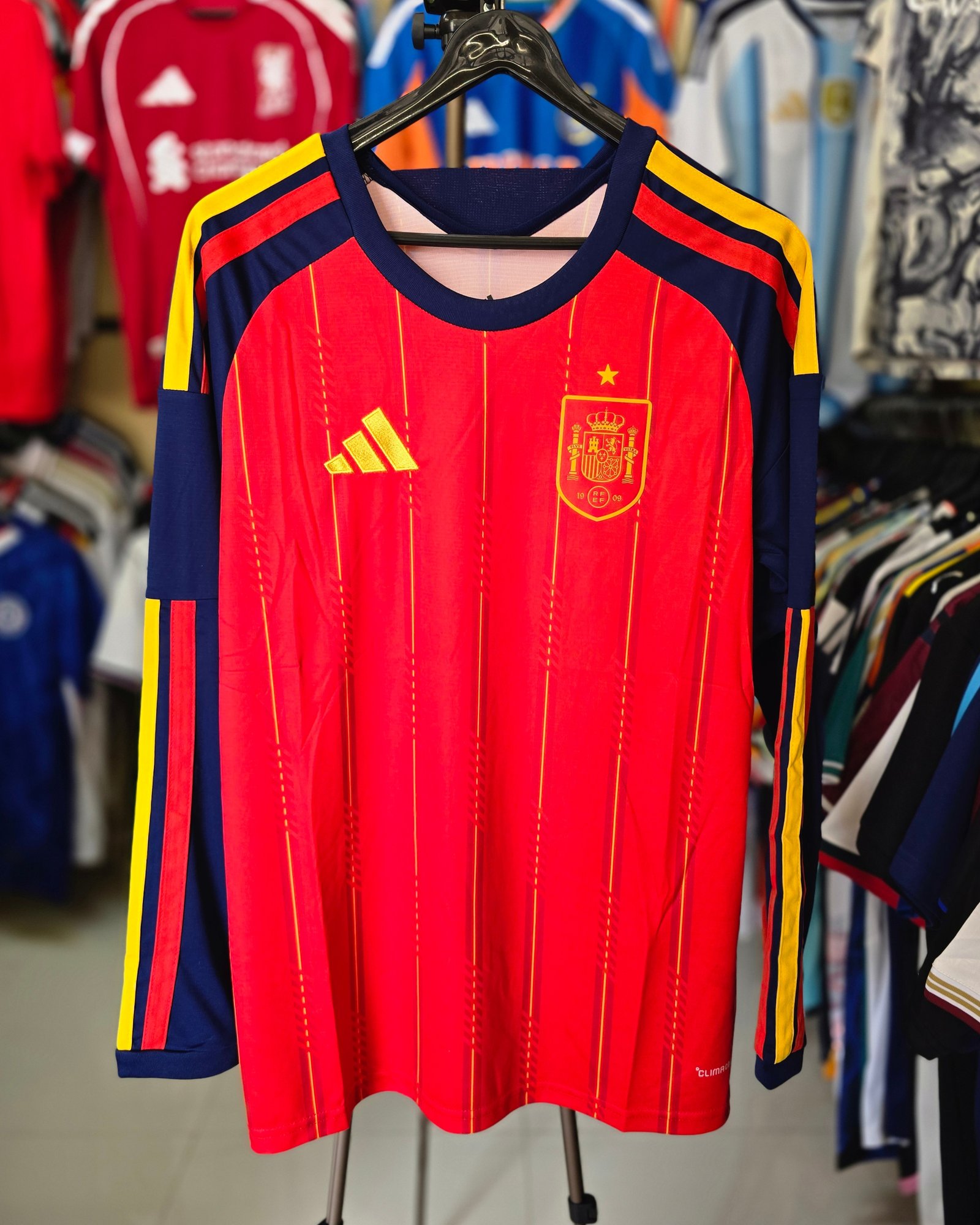 SPAIN HOME FULL SLEEVE JERSEY 2026