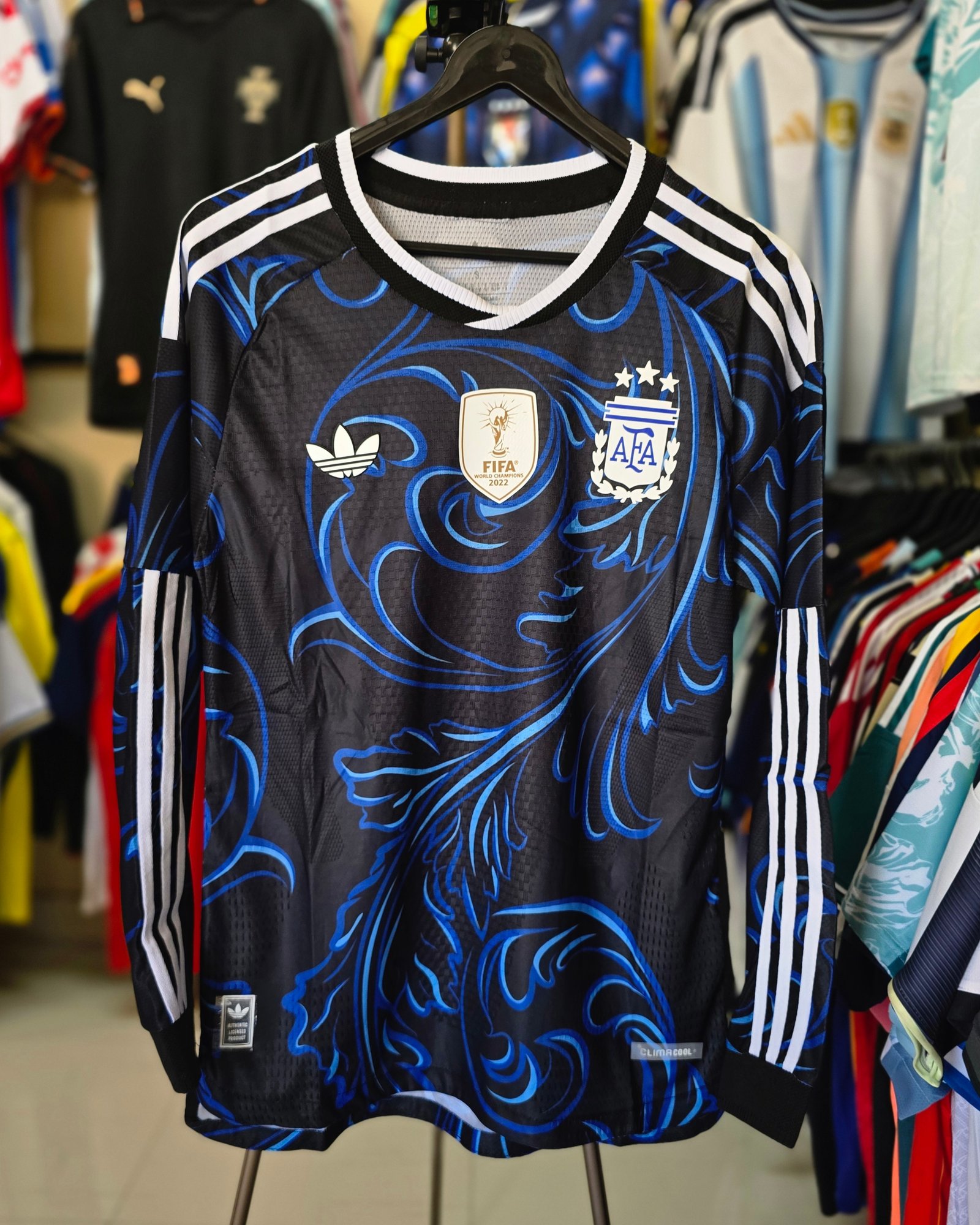 ARGENTINA AWAY FULL SLEEVE JERSEY 2026.