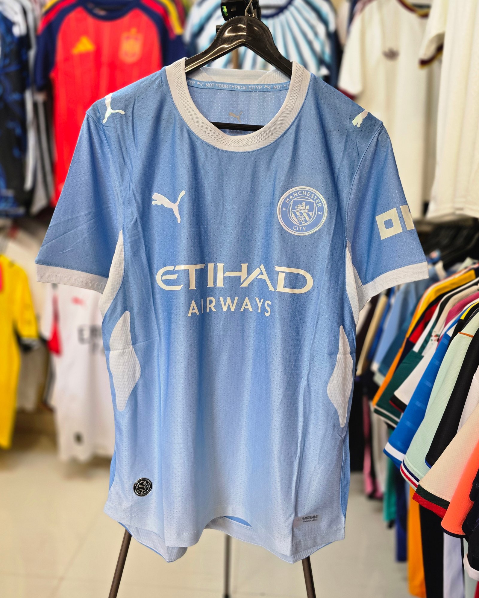 MANCHESTER CITY HOME JERSEY 2026-27.