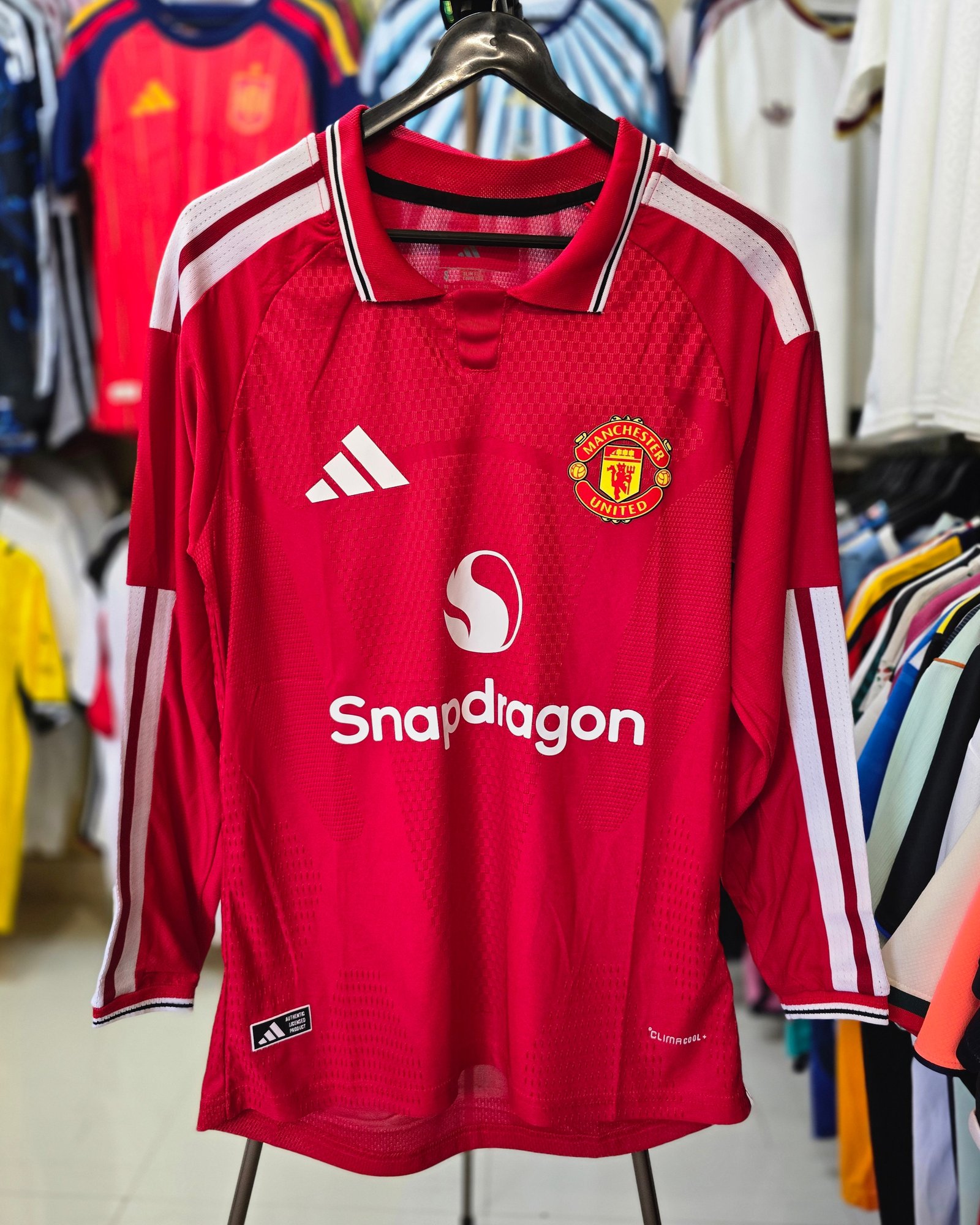MANCHESTER UNITED HOME FULL SLEEVE JERSEY 2026-27.