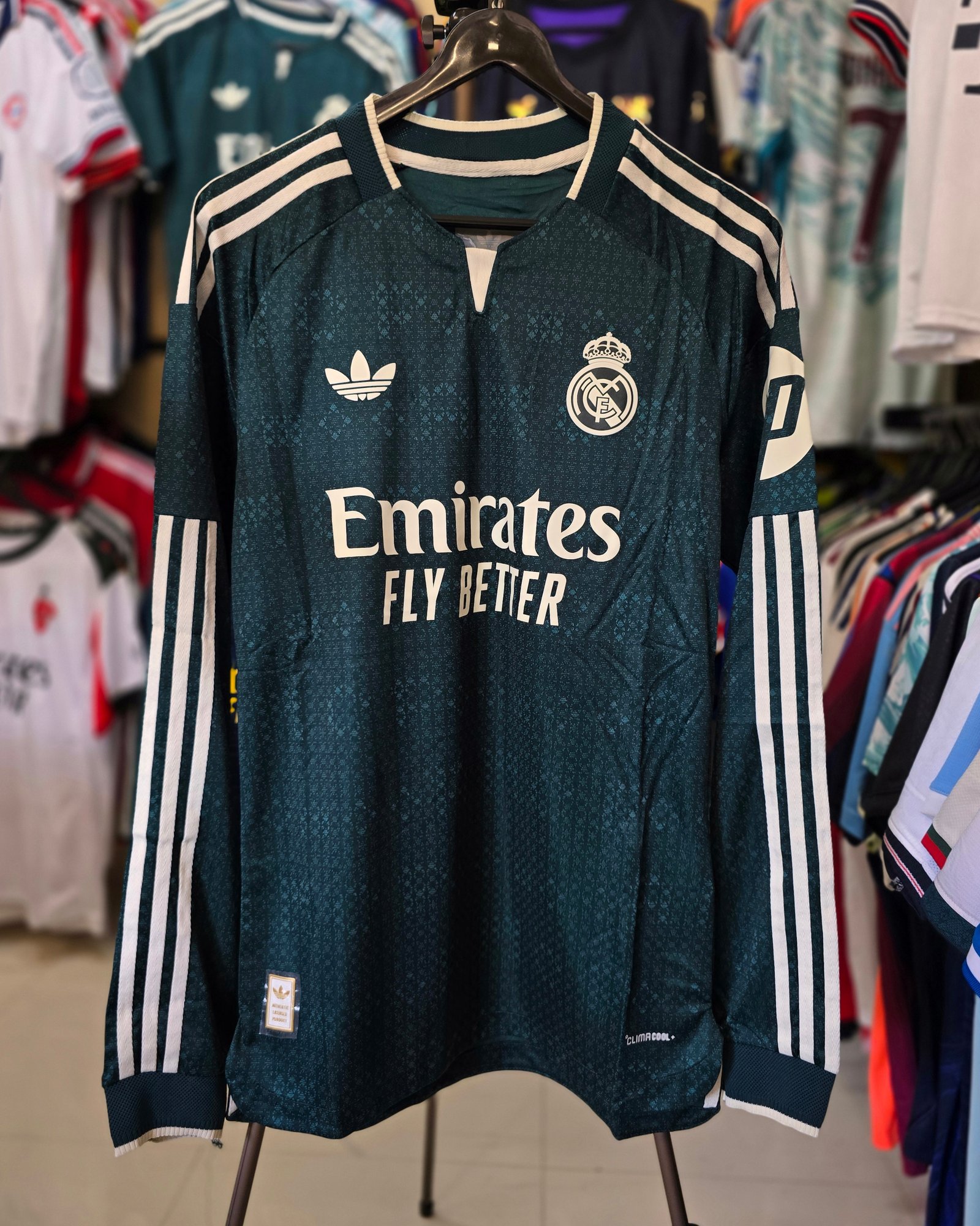 REAL MADRID AWAY FULL SLEEVE JERSEY 2026-27.