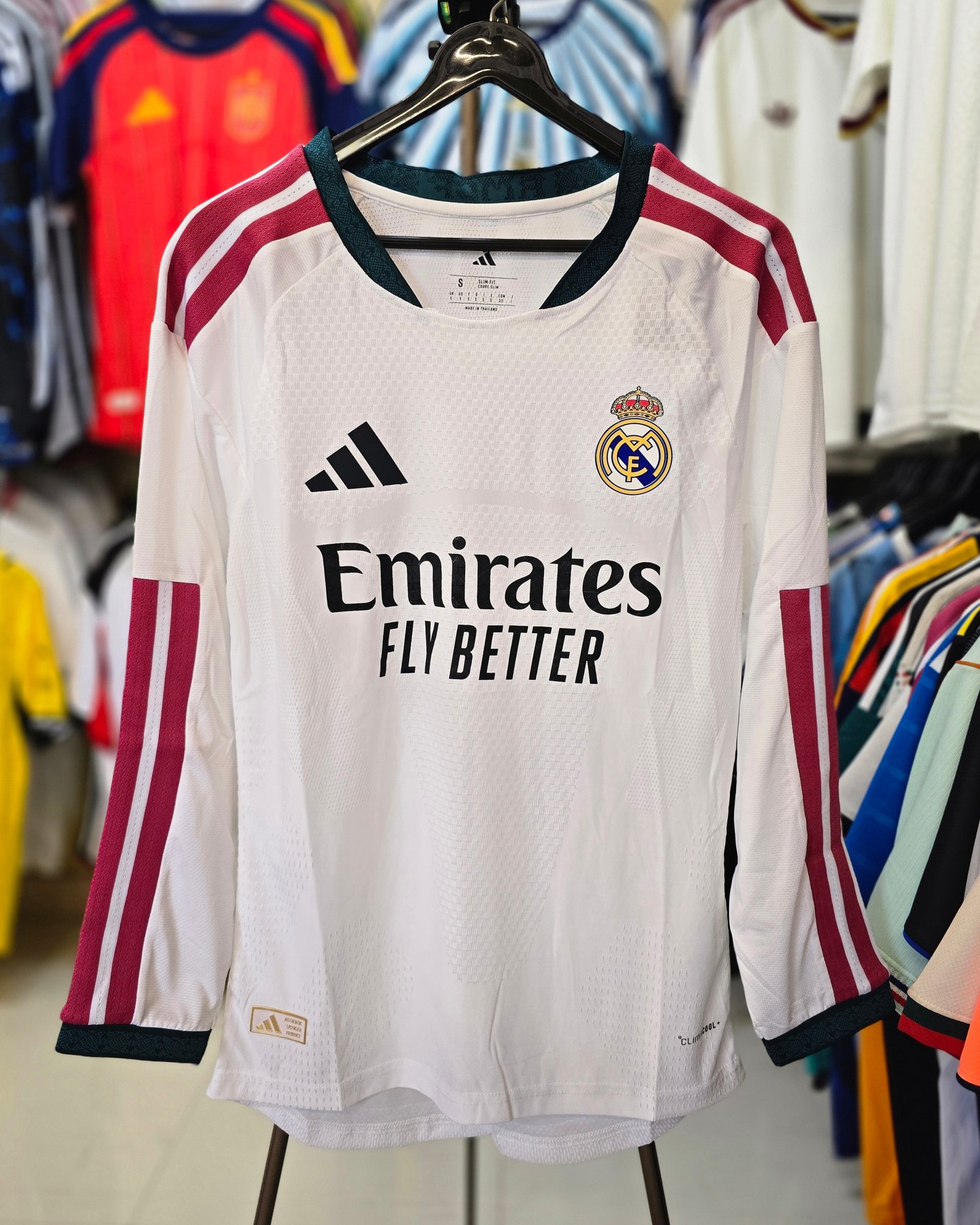 REAL MADRID HOME FULL SLEEVE JERSEY 2026-27.