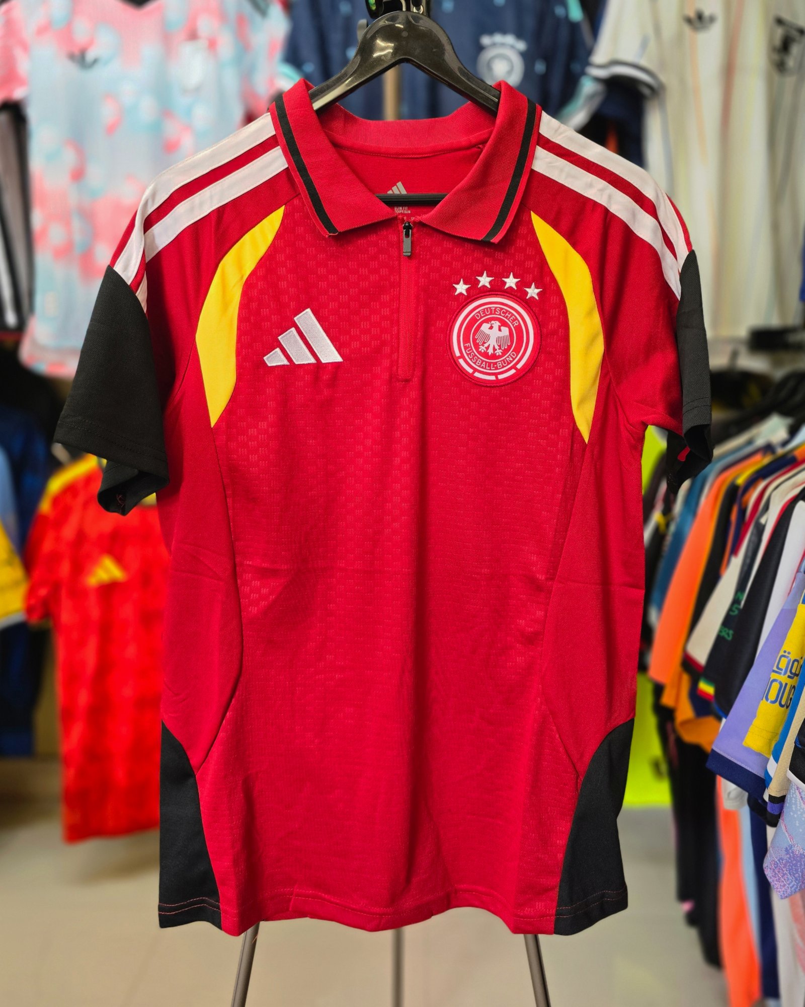 GERMANY RED POLO TSHRIT