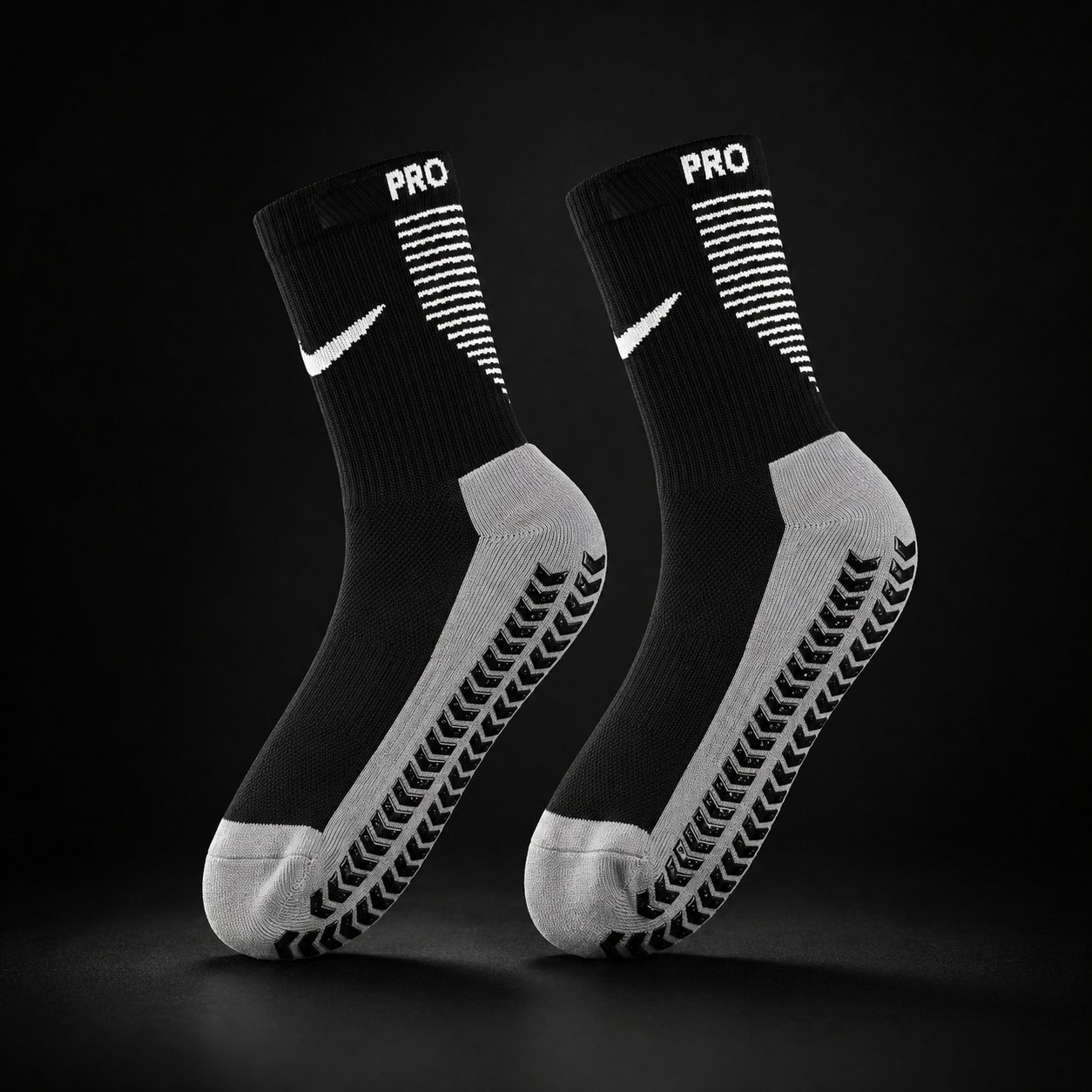 NK ANTI SLIP GRIP SOCKS (BLACK)