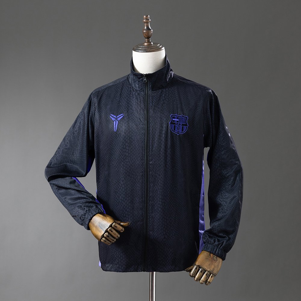 FC BARCELONA X KOBE BRAYNT BLACK PURPLE WINDBREAKER